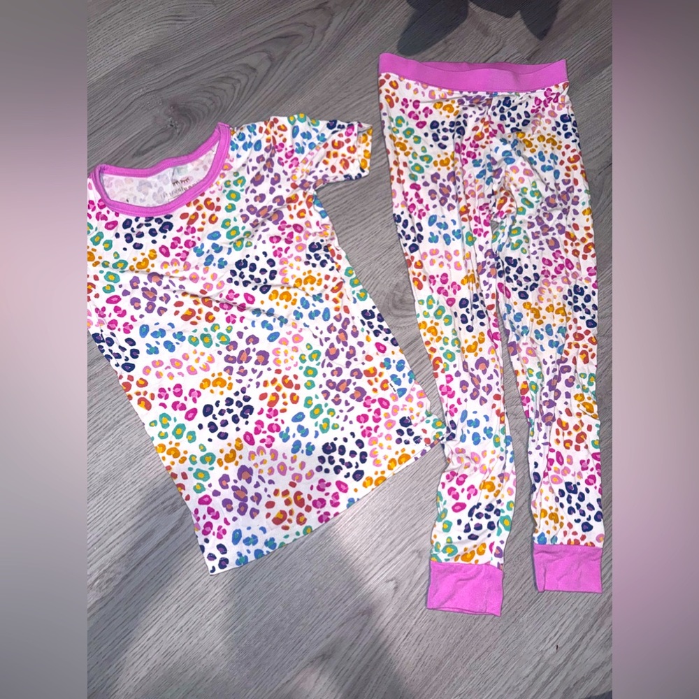 Little Sleepies Leopard Pajamas 4T